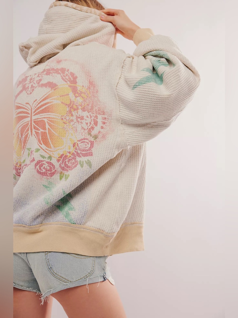 We The Free By Your Side Airbrush Sweatshirt Hoodie with pockets🔥 RARE! 🔥